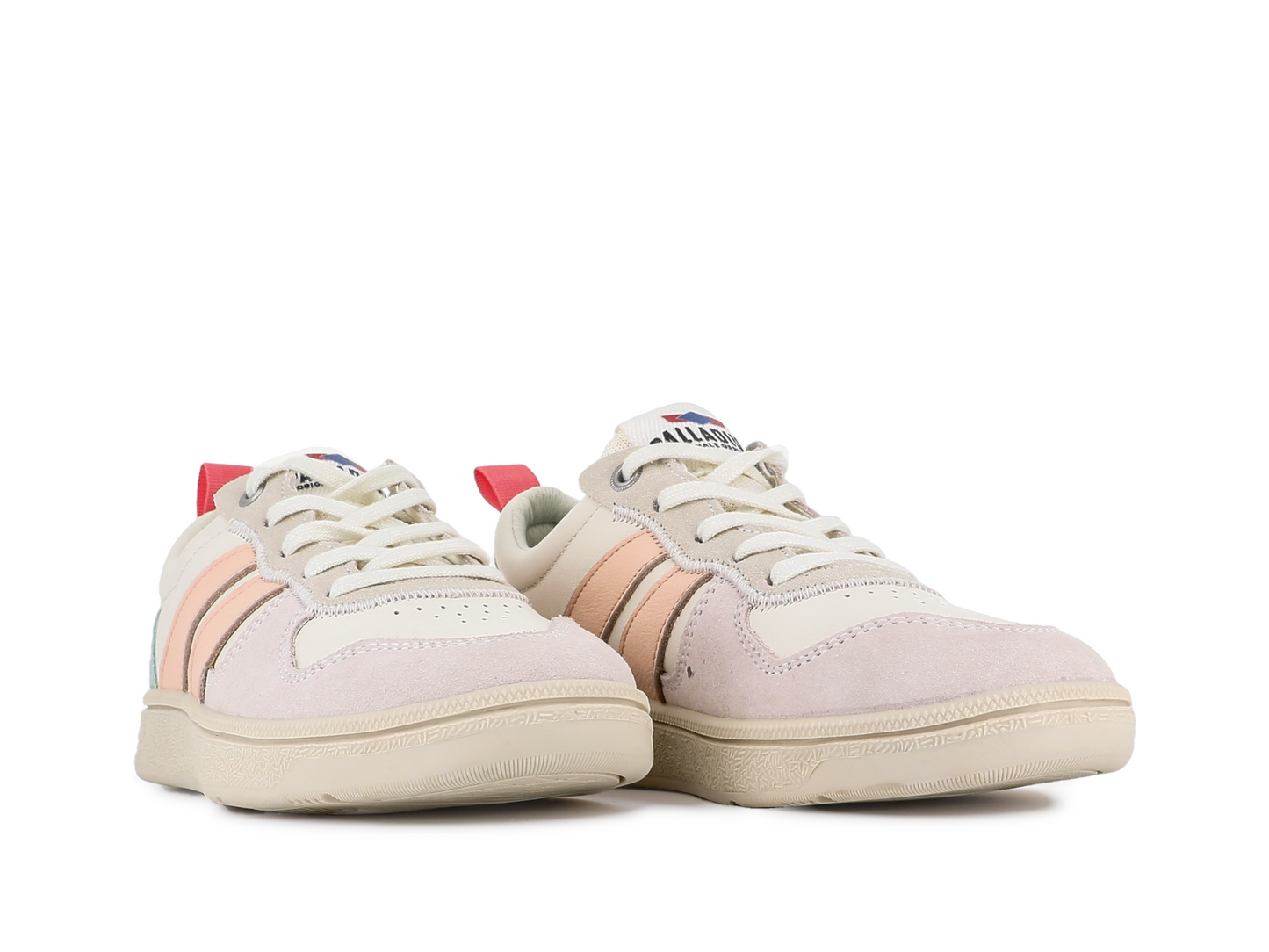 74485-185-M | PALLACUP FLAME LEATHER | CREAM WHITE/PEASKIN