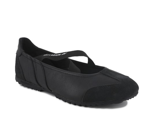 94645-008-M | RACER BALLERINA LEATHER | BLACK