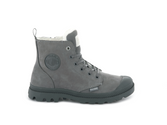 Bottines Palladium Pampa Hi Zip WL Pour Homme - Cuir Nubuck, Doublure Chaude, Fermeture Latérale Zippée, Taille 44 - 10
