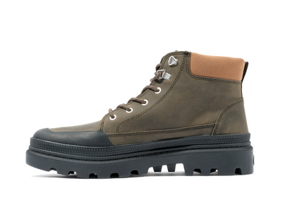 04365-325-M | PALLATROOPER CUFF WP+ | OLIVE NIGHT