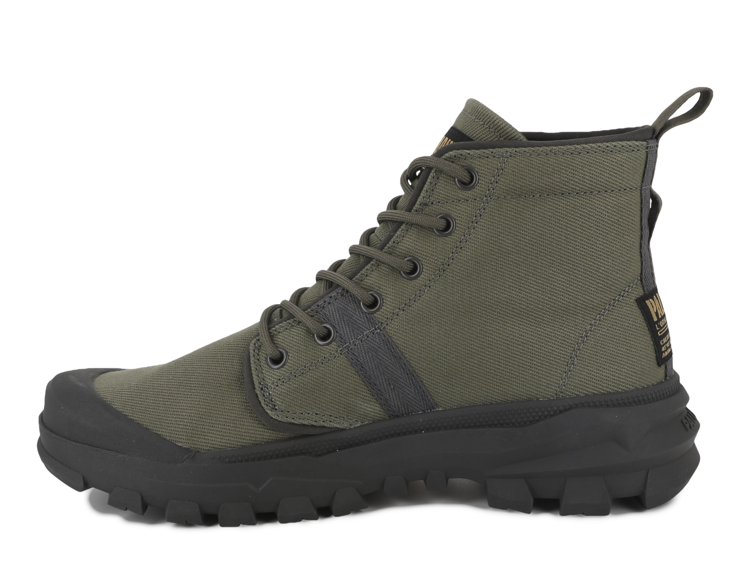 Palladium Pallarider Sc WP+ - Scarpa Stivaletto Uomo Alta In Pelle E Poliestere, Suola Vibram® - 2