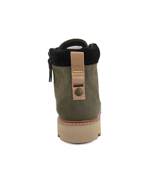 04985-325-M | TROOPERLITE GRIT ZIP | OLIVE NIGHT - PALLADIUM EU - 5