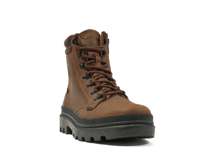 08895-214-M | PALLATROOPER HIKER LEATHER | BEESWAX BROWN