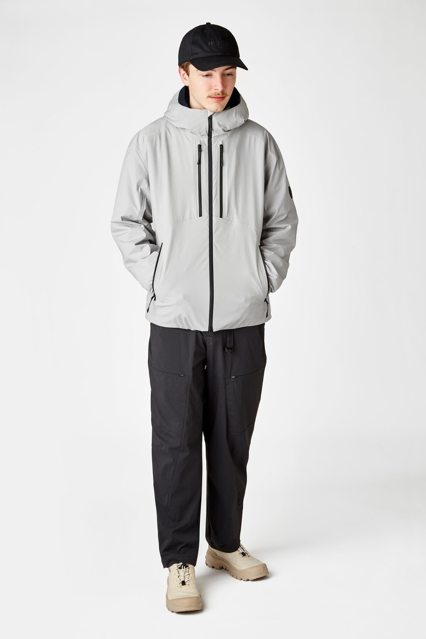 1012321-096 | WATERPROOF JACKET | NATURAL GREY