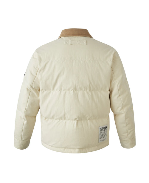1013115-155 | M DOWN JKT 02 | WHITE CAP GRAY - PALLADIUM EU - 2