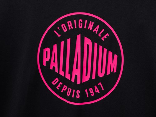 1710934-008 | UNISEX PALLADIUM FRANCE LOGO COTTON T-SHIRT | BLACK - PALLADIUM EU - 4
