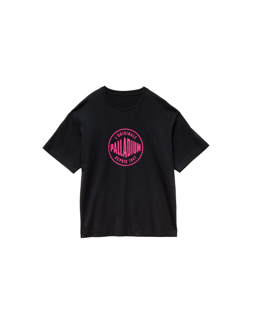 1710934-008 | UNISEX PALLADIUM FRANCE LOGO COTTON T-SHIRT | BLACK