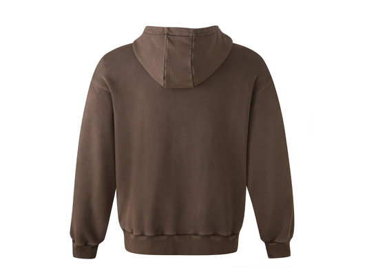 1713139-200 | U HOOD SWEATSHIRT 01 | ICE BROWN