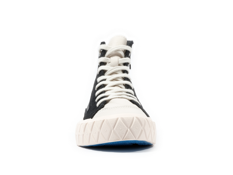 74320-016-M | PALLA ACE CHUKKA SUEDE | BLACK/MARSHMALLO