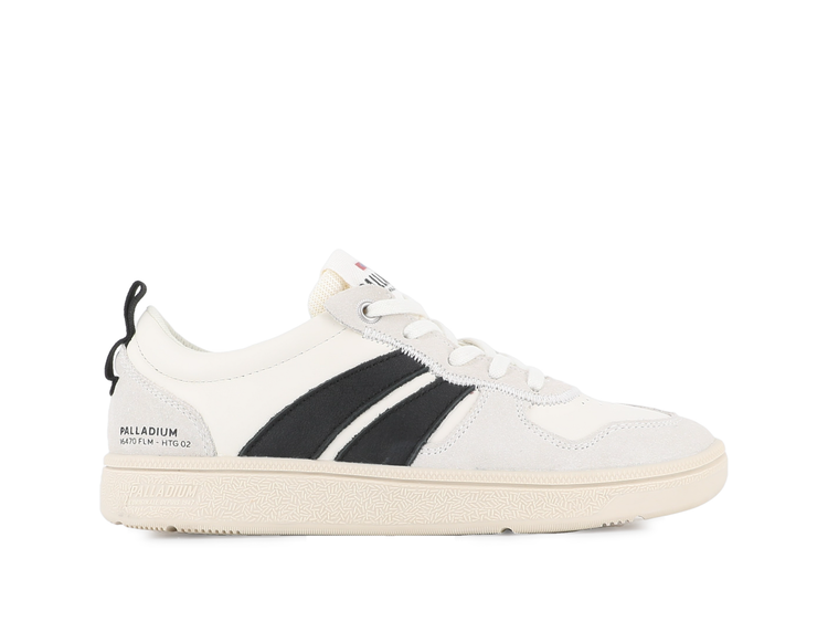 74485-198-M | PALLACUP FLAME LTH | CREAM WHITE/BLACK