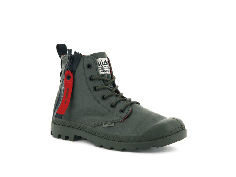 76443-309-M | PAMPA UNZIPPED | OLIVE NIGHT
