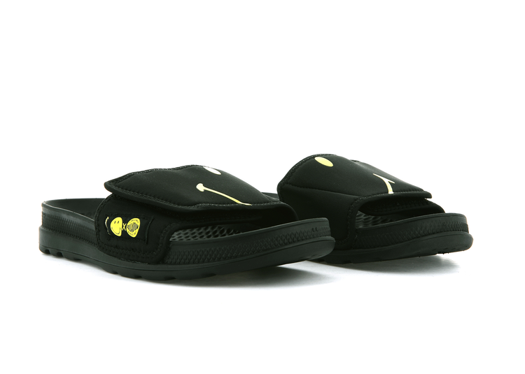 77029-008-M | SMILEY ® SOLEA BE KIND | BLACK/BLACK