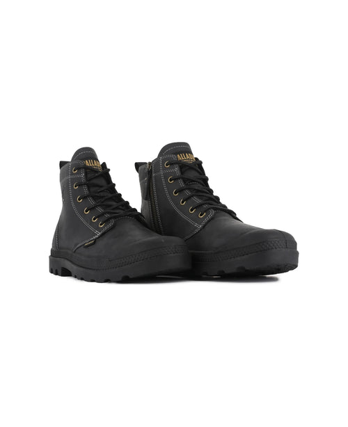 79502-008-M | PAMPA ZIP LTH LEGACY | BLACK - PALLADIUM EU - 7