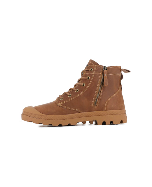 79502-257-M | PAMPA ZIP LTH LEGACY | MAHOGANY - PALLADIUM EU - 4
