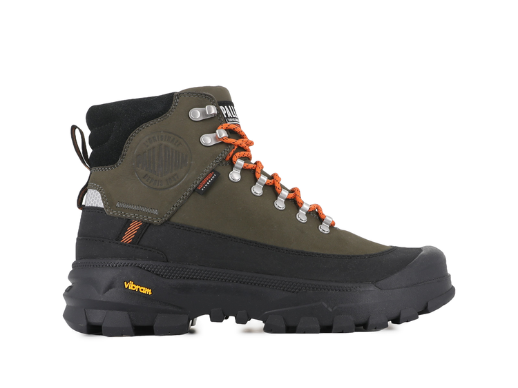 79540-361-M | PALLARIDER THINS WP+ | OLIVE NIGHT/BLACK