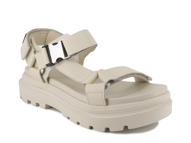 94620-175-M | PALLACRUISE STRAP LEATHER | ALMOND MILK