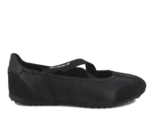 94645-008-M | RACER BALLERINA LEATHER | BLACK