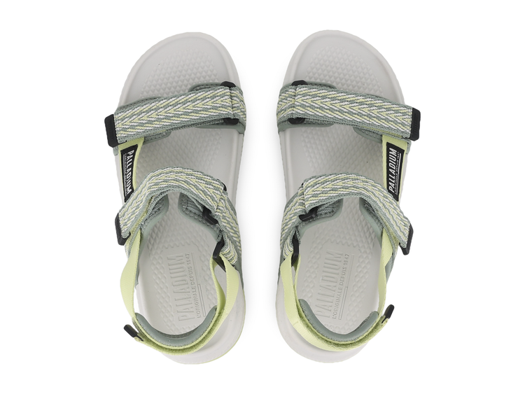 94683-997-M | OFFSANDAL STRAP WV | STEAM GRAY/GREEN