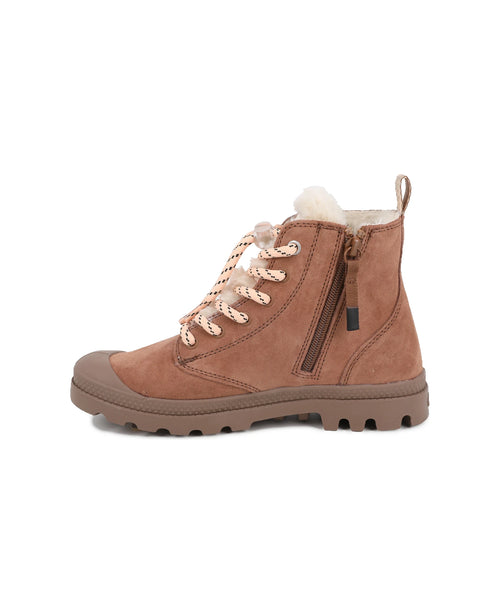 94978-291-M | PAMPA HI ZIP WL HIVR | RAW BROWN - PALLADIUM EU - 5