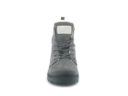 95982-055-M | PAMPA HI ZIP WL | CLOUDBURST/CHARCOAL GRAY - PALLADIUM EU - 3