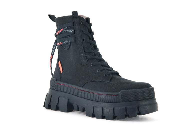 97241-010-M | REVOLT BOOT TX | BLACK/BLACK