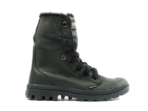 97962-001-M | BAGGY NUBUCK WL | BLACK/BLACK - PALLADIUM EU - 7