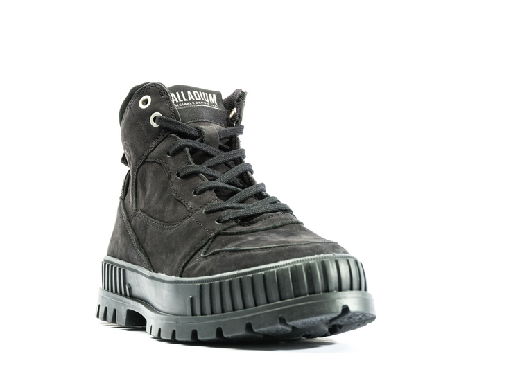 98357-001-M | PALLASHOCK HI SNK | BLACK/BLACK