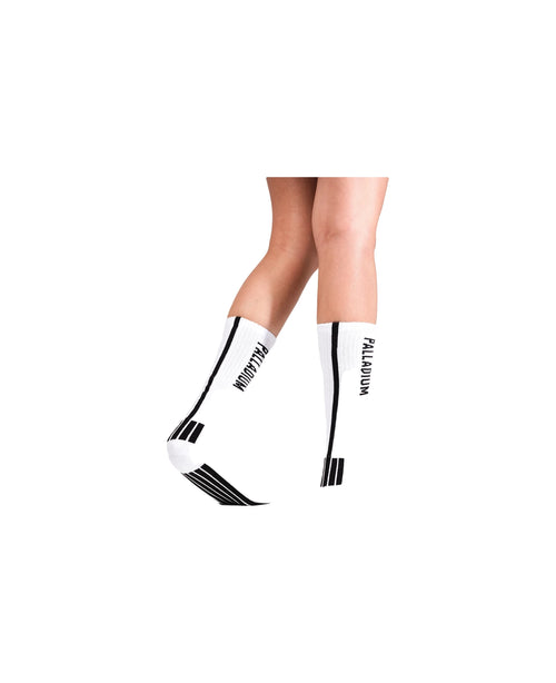 SX7411-100 | MID HT STR SOCKS 02 | WHITE