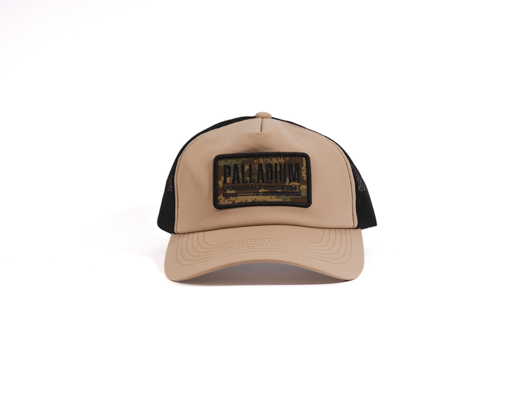 C3522-252 | TRUCKER HAT | DEAR BROWN
