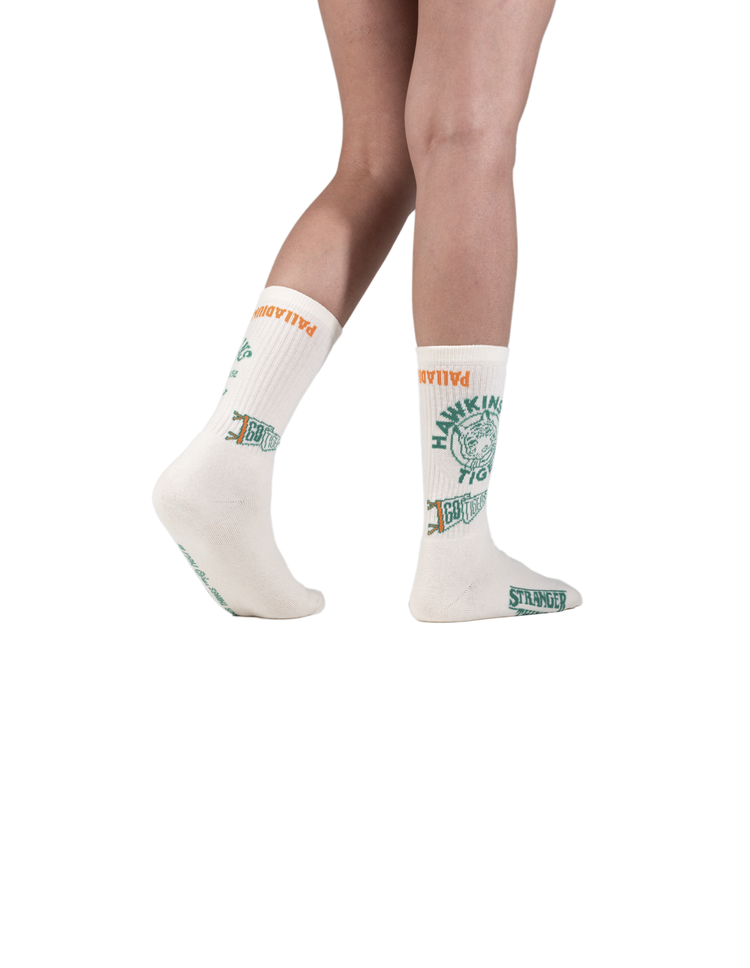SX7448-264 | STRANGER THINGS HAWKINS SOCKS | BEIGE