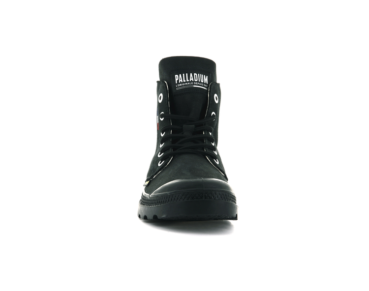 77076-008-M | PAMPA HI UL LEATHER II | BLACK/BLACK