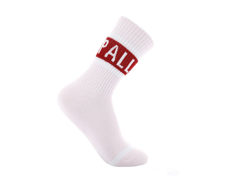 SX9105-667 | LOGO MIDDLE SOCKS | PINK